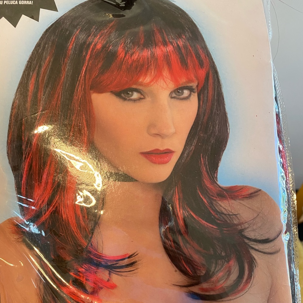 Halloween wigs bundle of 2 enchatress wig and lucky wig